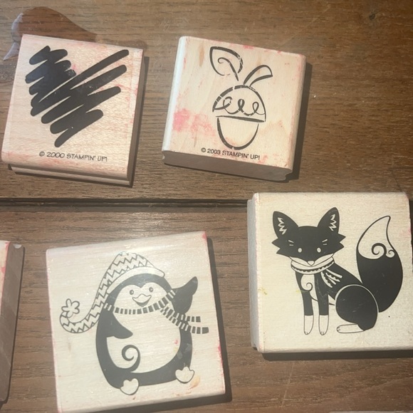 Lot of 17 stamps stamp in up and craft smart holiday - Picture 3 of 10